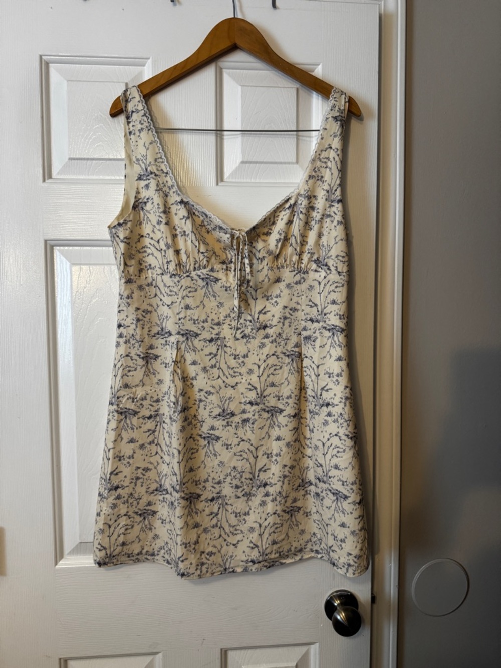 Princess Polly Aliston Mini Dress Butter Yellow Floral NWT 10